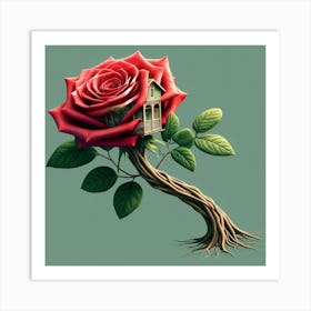 Rose #25 by Cam Views Art Print