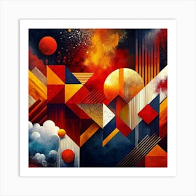 Abstract Painting 170 Art Print