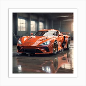 Mclaren Gt1 Art Print