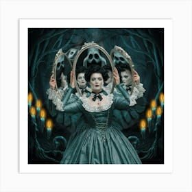 mirror with magic Art Print