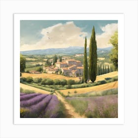 Tuscany Art Print