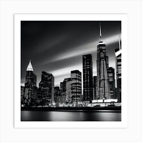 New York City Skyline 18 Art Print