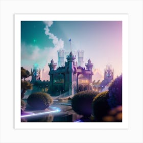 Castle In The Sky Art Print