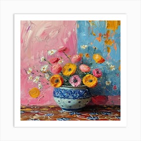 Flowers In A Vase 1 Art Print