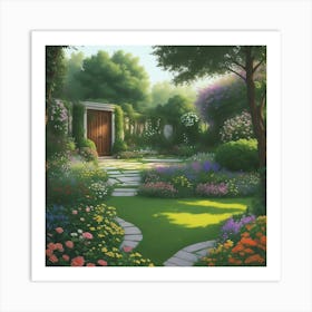 Garden of Eden Art Print