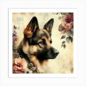 German Shepherd 1 Art Print