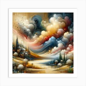 Abstract Painting 2 Art Print