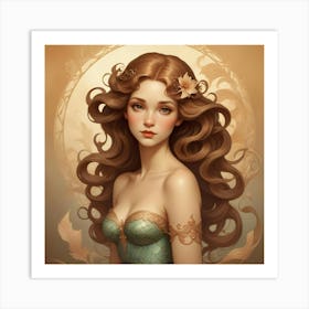 Mermaid 35 Art Print