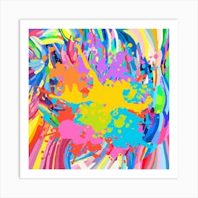 Abstract Background Art Print