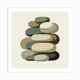 Pebbles 1 Art Print