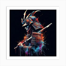 Samurai Warrior 3 Art Print