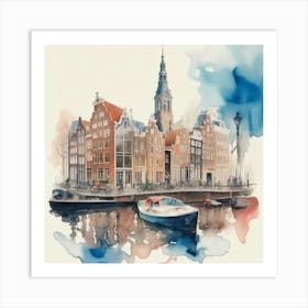 Amsterdam Art Print