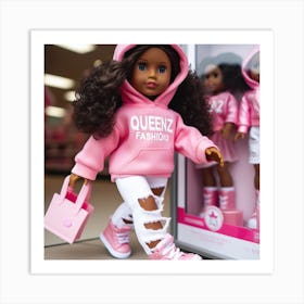 Queenz Fashion Doll Art Print