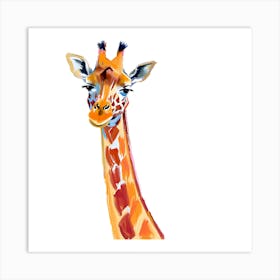 Giraffe 01 Art Print