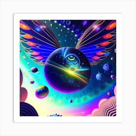 Psychedelic Art 39 Art Print