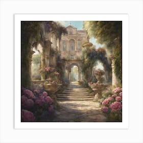 Rose Garden Art Print