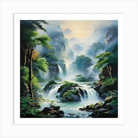 Waterfall Art Print