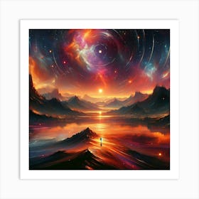 Astral Aura 7 Art Print