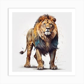 Lion33 Art Print