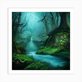 Forest 11 Art Print