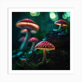 Mushroom Art Print