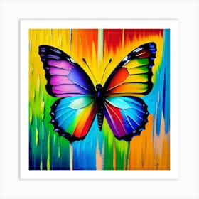 Butterfly Painting 14 Art Print