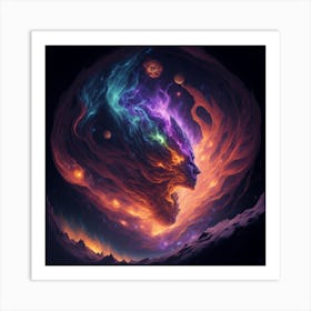 The Cosmic Mind Art Print