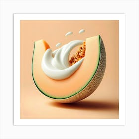 Cantaloupe Art Print