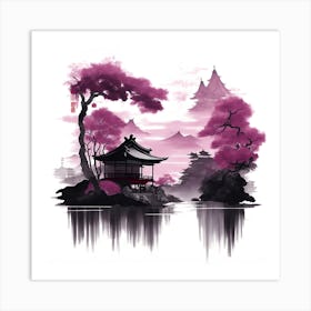 Asian Painting Art Print
