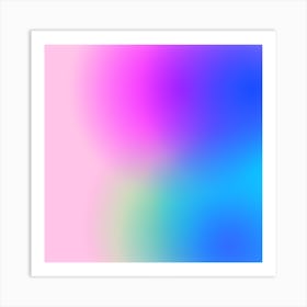 Abstract Pastel Background 1 Art Print