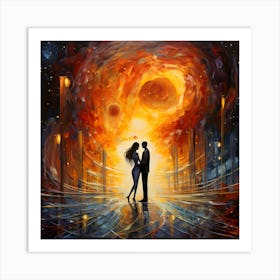 Lovers By Csaba Fikker 37 Art Print