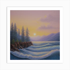 Sunset Art Print