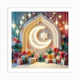 Muslim Holiday 2 Art Print