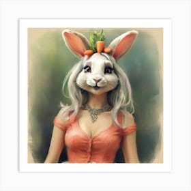 Bunny Girl Art Print