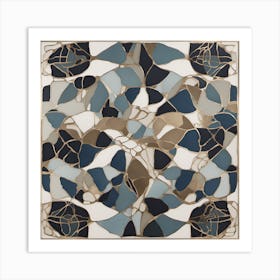 Mosaic Wall Art Art Print