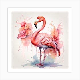 Flamingo 7 Art Print