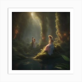 Fairytale Forest 5 Art Print