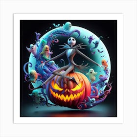 Nightmare Before Halloween 1 Art Print