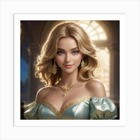 Cinderella 50 Art Print