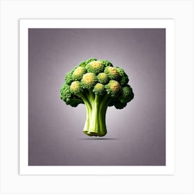 Broccoli 7 Art Print