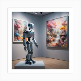 Robot Art Print