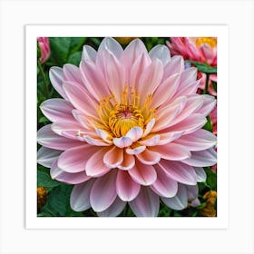 Dahlia 6 Art Print