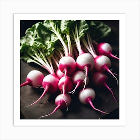 Radishes 37 Art Print