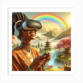 Vr Headset Art Print