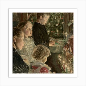 Vintage Christmas 31 Art Print