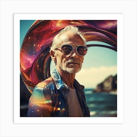 Portrait Of A Man Art Print