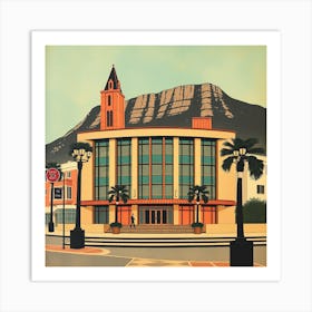 Cape Town City Hall Art Print