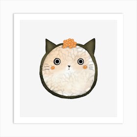 Sushi Cat 1 Art Print