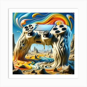 Ps4 Controller 4 Art Print