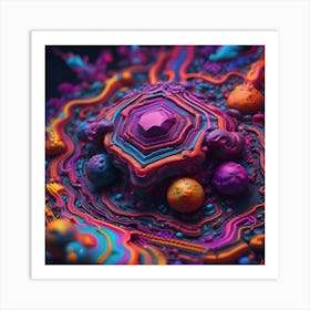 Fractal Art 4 Art Print